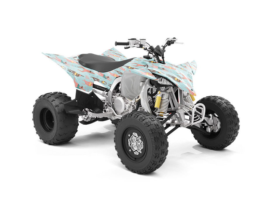 Lets Swim Summertime ATV Wrapping Vinyl