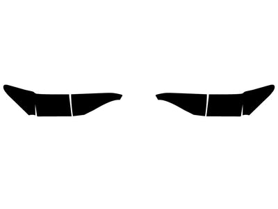 ct sedan Precut Tail Light Tint Diagram