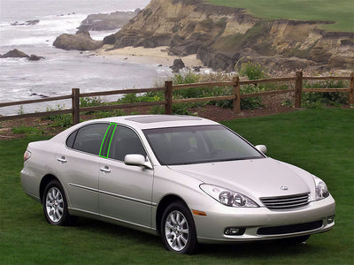 lexus es 1997-2001 Pillar Post Trim Installation Location