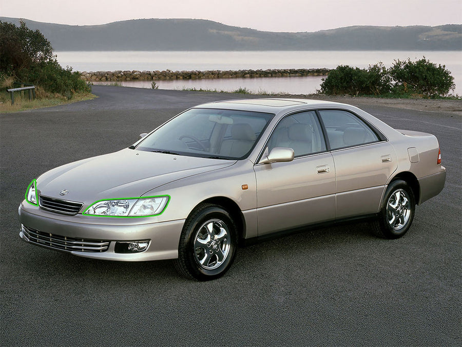 lexus es 1997-2001 Headlight Protection Installation Location