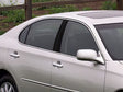 lexus es 1997-2001 Brushed Aluminum Black Pillar Cover Diagram