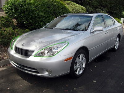 lexus es 2005-2006 Headlight Protection Installation Location