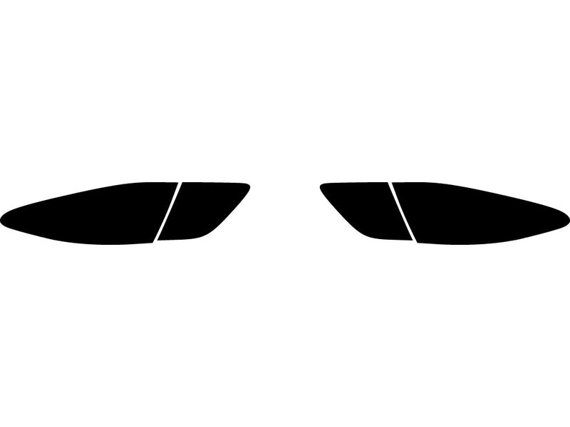 es Precut Tail Light Tint Diagram