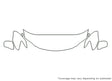es 3M Clear Bra Hood Precut PPF Diagram