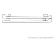 es Avery Dennison Clear Bra Door Cup Precut PPF Diagram