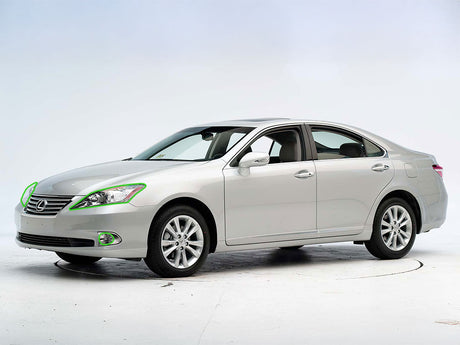 lexus es 2010-2012 Headlight Protection Installation Location