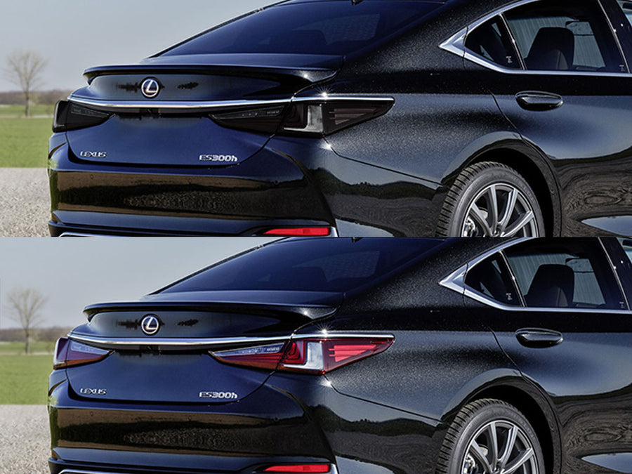 es Before and After Smoked Taillights