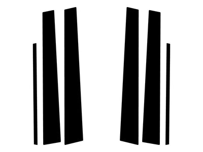 lexus gs 1998-2005 Gloss Black Pillar Trim
