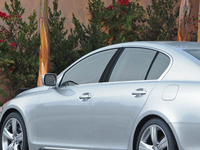 lexus gs 1998-2005 Gloss Black Pillar Cover Diagram