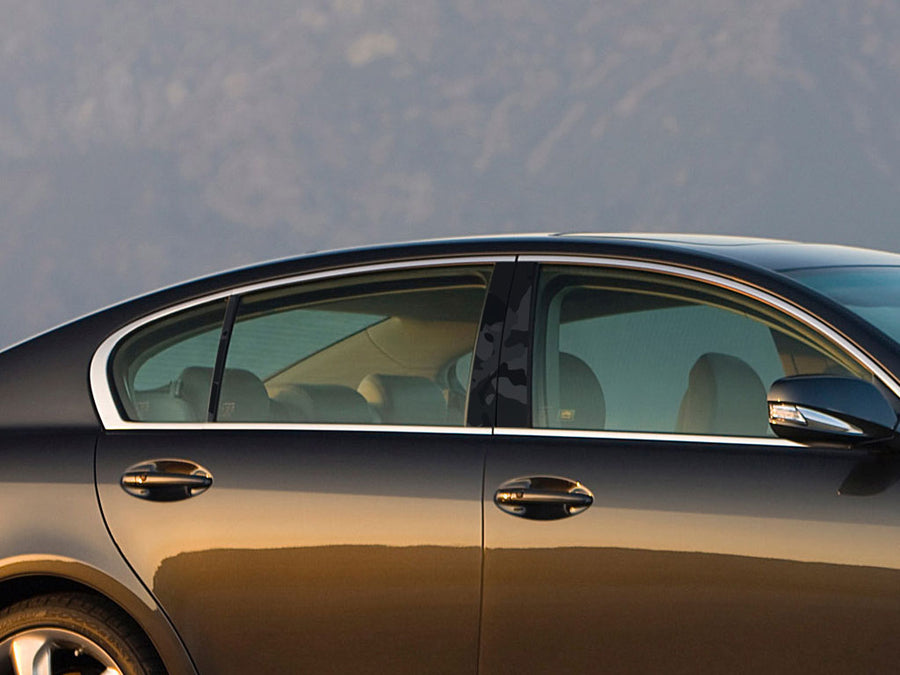 lexus gs 2006-2012 Camo Pillar Cover Diagram