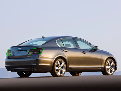 gs Tail Light Tint Installation Points