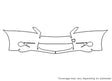gs Avery Dennison Clear Bra Bumper Precut PPF Diagram