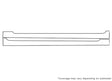 gs 3M Clear Bra Door Cup Precut PPF Diagram