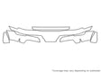 gx Avery Dennison Clear Bra Bumper Precut PPF Diagram