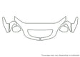 gx Avery Dennison Clear Bra Hood Precut PPF Diagram