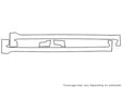 gx Avery Dennison Clear Bra Door Cup Precut PPF Diagram