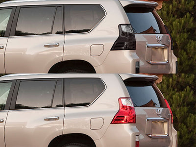 gx Before and After Smoked Taillights