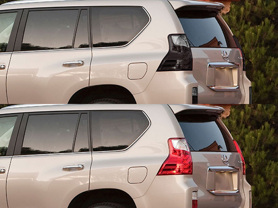gx Before and After Smoked Taillights