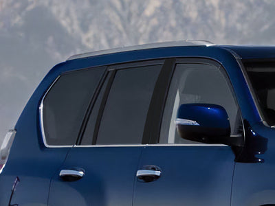 lexus gx 2010-2018 Matte Black Pillar Cover Diagram