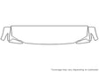 gx Avery Dennison Clear Bra Hood Precut PPF Diagram