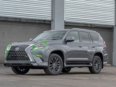 lexus gx 2014-2023 Headlight Protection Installation Location
