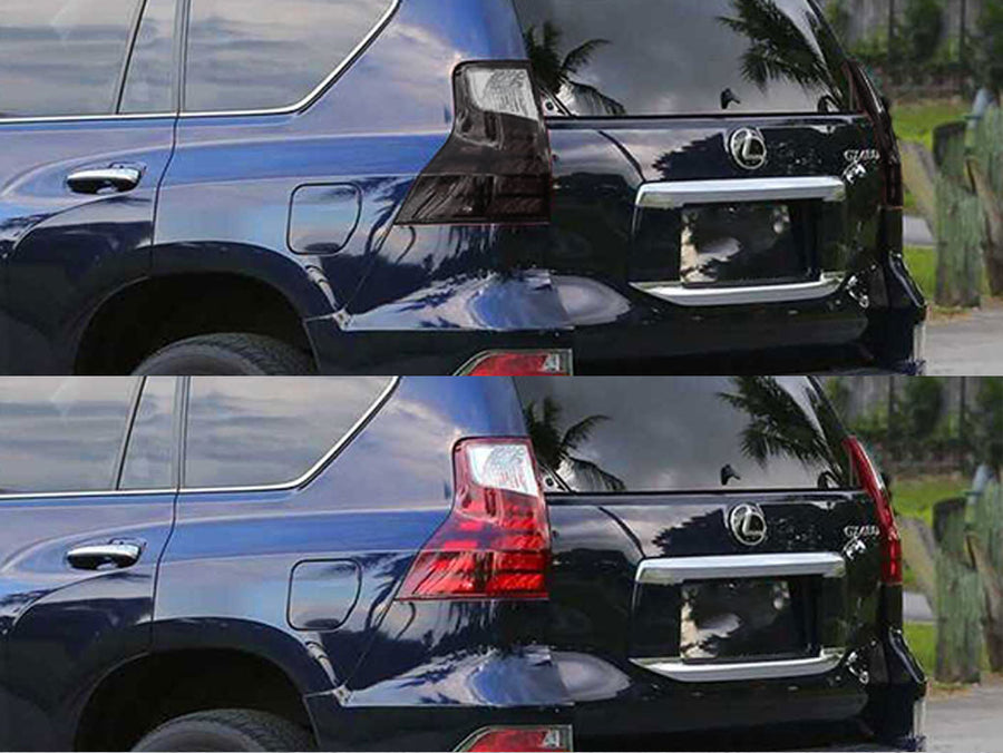 gx Before and After Smoked Taillights