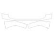 gx 3M Clear Bra Door Cup Precut PPF Diagram