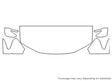 hs Avery Dennison Clear Bra Hood Precut PPF Diagram