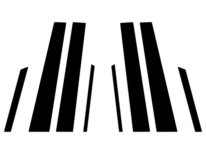 lexus hs 2010-2012 Camo Pillar Trim Diagram
