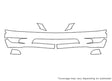 is Avery Dennison Clear Bra Bumper Precut PPF Diagram