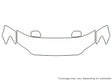 is Avery Dennison Clear Bra Hood Precut PPF Diagram