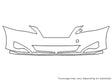 is Avery Dennison Clear Bra Bumper Precut PPF Diagram