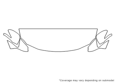 is Avery Dennison Clear Bra Hood Precut PPF Diagram