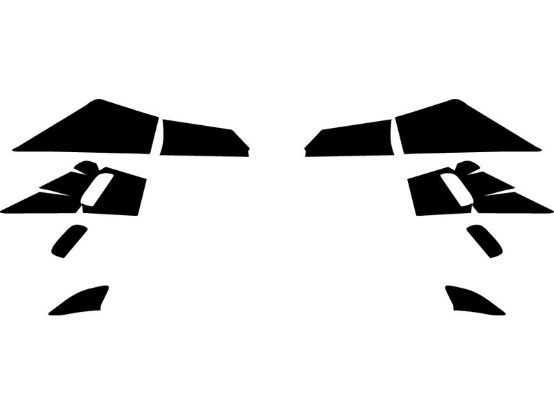 is Precut Tail Light Tint Diagram