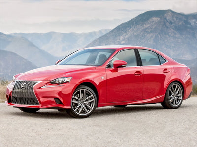 lexus is 2014-2017 Piano Black Pillar Trim