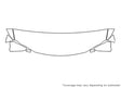 is 3M Clear Bra Hood Precut PPF Diagram