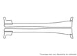 is 3M Clear Bra Door Cup Precut PPF Diagram