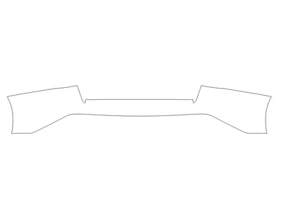 is 3M Clear Bra Door Cup Precut PPF Diagram