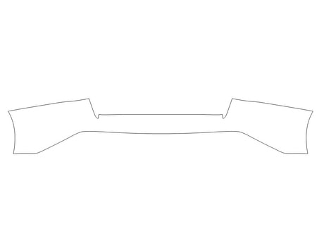 is Avery Dennison Clear Bra Door Cup Precut PPF Diagram