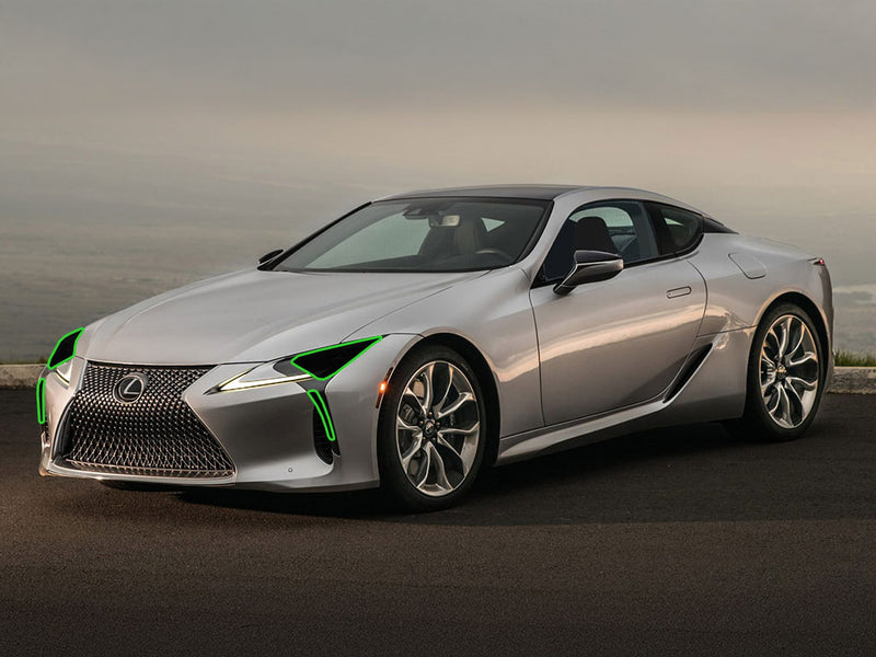 lexus lc 2018-2023 Headlight Tint Location
