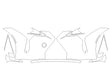 lc Avery Dennison Clear Bra Bumper Precut PPF Diagram