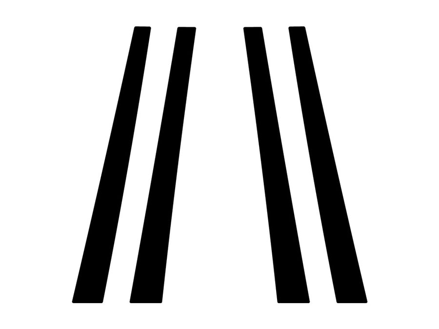 lexus ls 1996-2000 Camo Pillar Trim Diagram