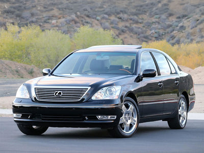 lexus ls 2001-2006 Piano Black Pillar Trim