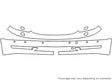 ls 3M Clear Bra Bumper Precut PPF Diagram