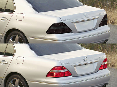 ls Before and After Smoked Taillights
