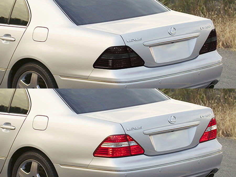ls Before and After Smoked Taillights