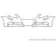 ls 3M Clear Bra Bumper Precut PPF Diagram