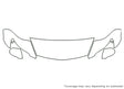ls Avery Dennison Clear Bra Hood Precut PPF Diagram