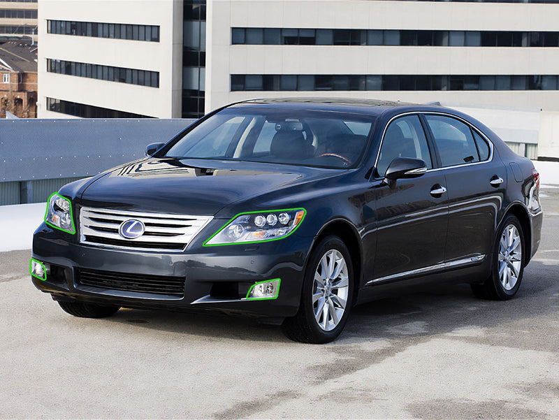 lexus ls 2007-2012 Headlight Protection Installation Location
