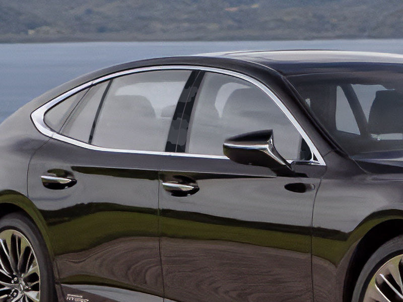 lexus ls 2018-2023 Camo Pillar Cover Diagram